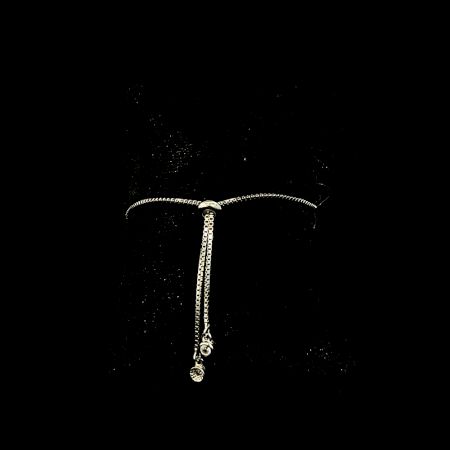 Evil Eye 92.5 Sterling Silver Rhombus Bracelet with Beads